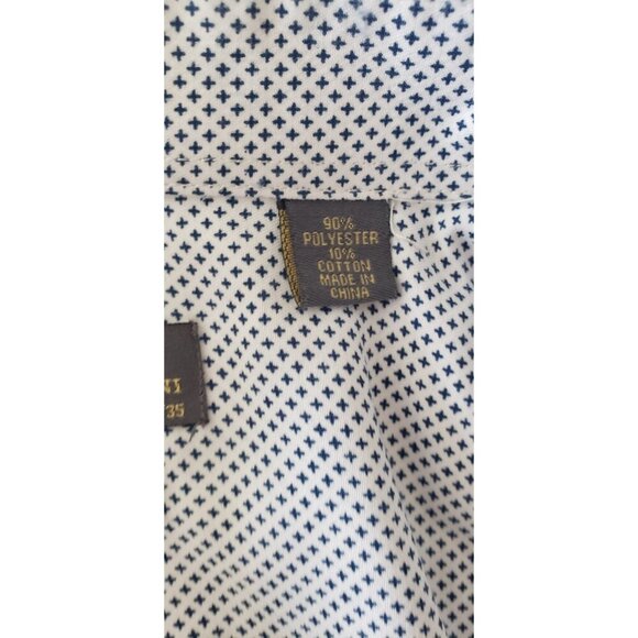 BLACK LABEL BY RUFFINI MEN'S SLIM DRESS SHIRT SZ 15-15.5 /34-35 MADE IN ITALY - Picture 6 of 6